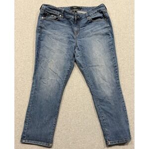 Torrid Jeans Women's Size 16 Medium Wash Cut# 202087 Boot Cut
